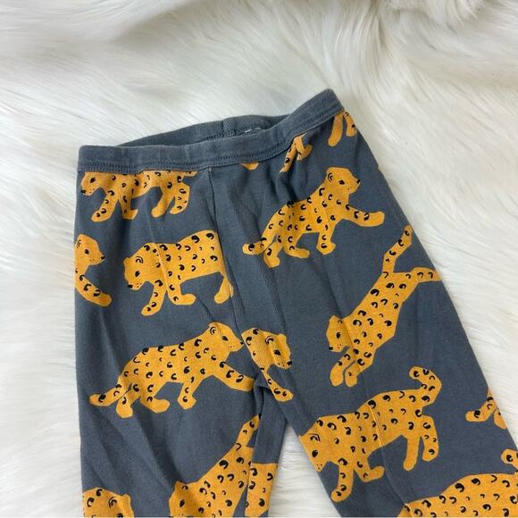 Tea Collection Boys Big Cat Print Casual Pull On Pants Size 4 - Picture 3 of 9